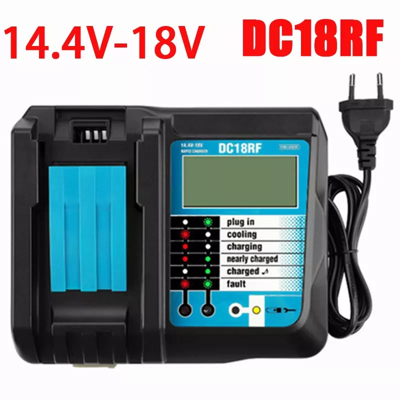 

Makita 18v Battery WIth LCD Charger BL1860B Rechargeable Batteries 18 V 8000mAh Lithium Ion For 8Ah BL1840 BL1850 BL1830 BL1860