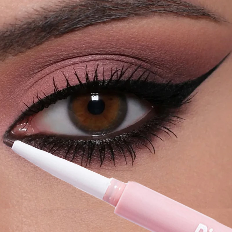 

Brown Black Eyeliner Gel Pencil Waterproof Colorful White Ultra-thine Eyeliner Pen Long Lasting Not Blooming Eye Makeup Cosmetic