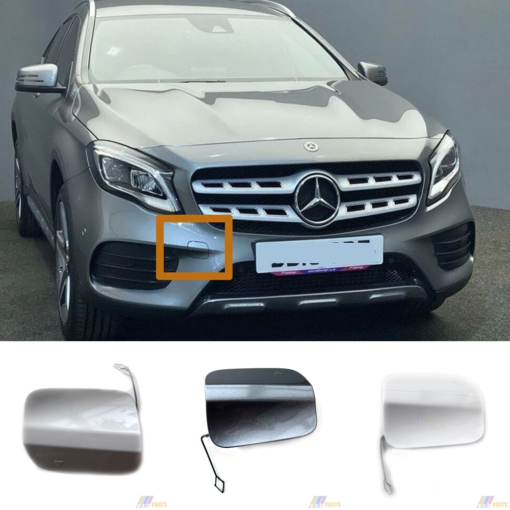 Подходит для 18-21 Mercedes-Benz GLA AMG X156/W156 GLA45 GLA180 GLA200 GLA220d GLA250 передняя крышка для буксировки A1568859500