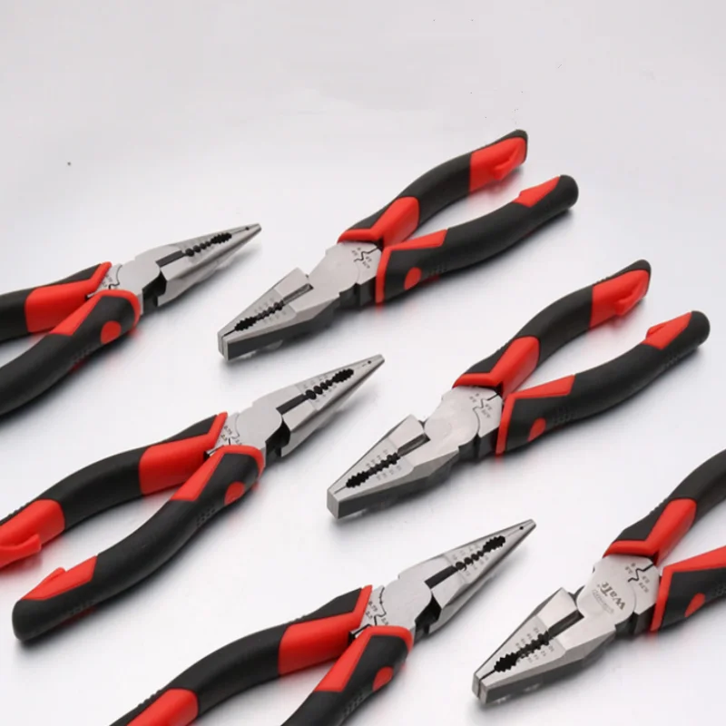 

Wire Stripping Pliers Multi-Functional Electrician Industrial-Grade Crimping Cable Cutting Sharp Wear-Resistant Tool