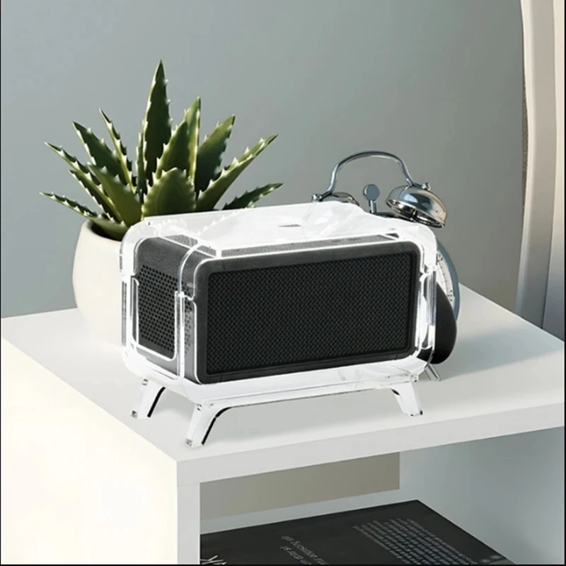 1 шт. прозрачная акриловая подставка для динамика