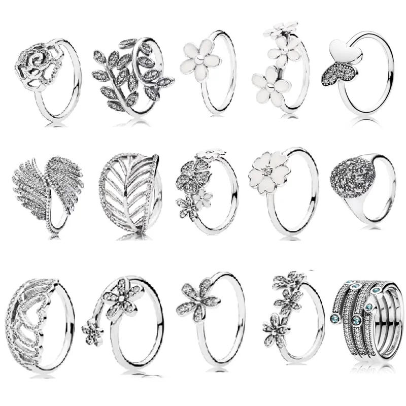 

Женское кольцо из серебра 2022 пробы с листьями и бабочкой