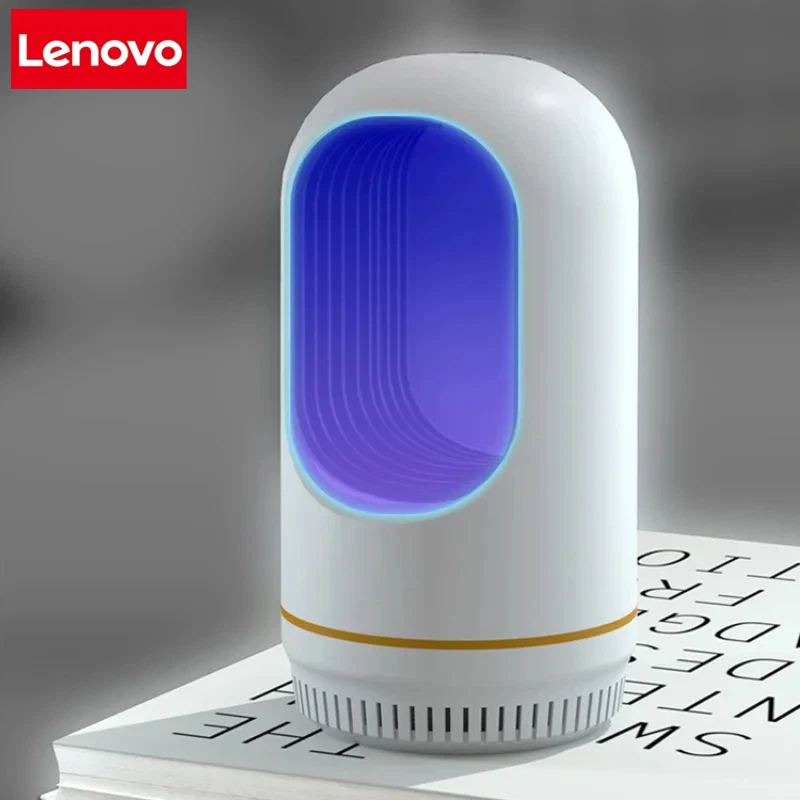 Фото Лампа-ловушка для комаров Lenovo, бесшумная ловушка для насекомых, кемпинговый фонарь, USB-электрическая мухобойка, уличный уничтожитель насекомых, репеллент №3