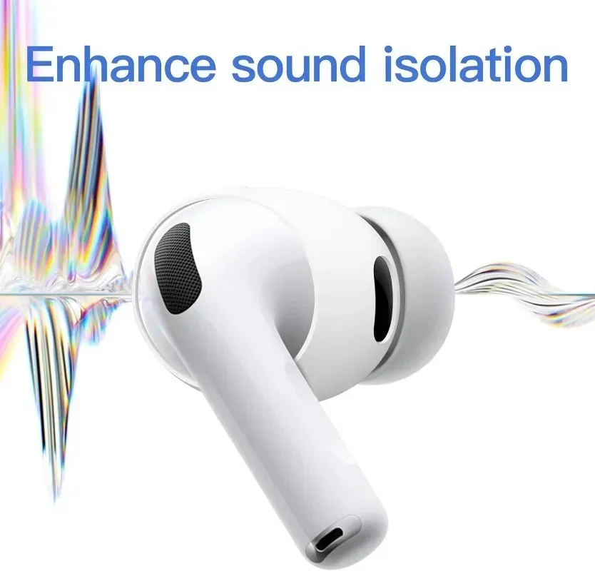 Фото 1/2/3 пары силиконовых защитных наушников для Airpods Pro 3 Gen, шумоподавляющие отверстия, амбушюры для Airpods Pro3 №4