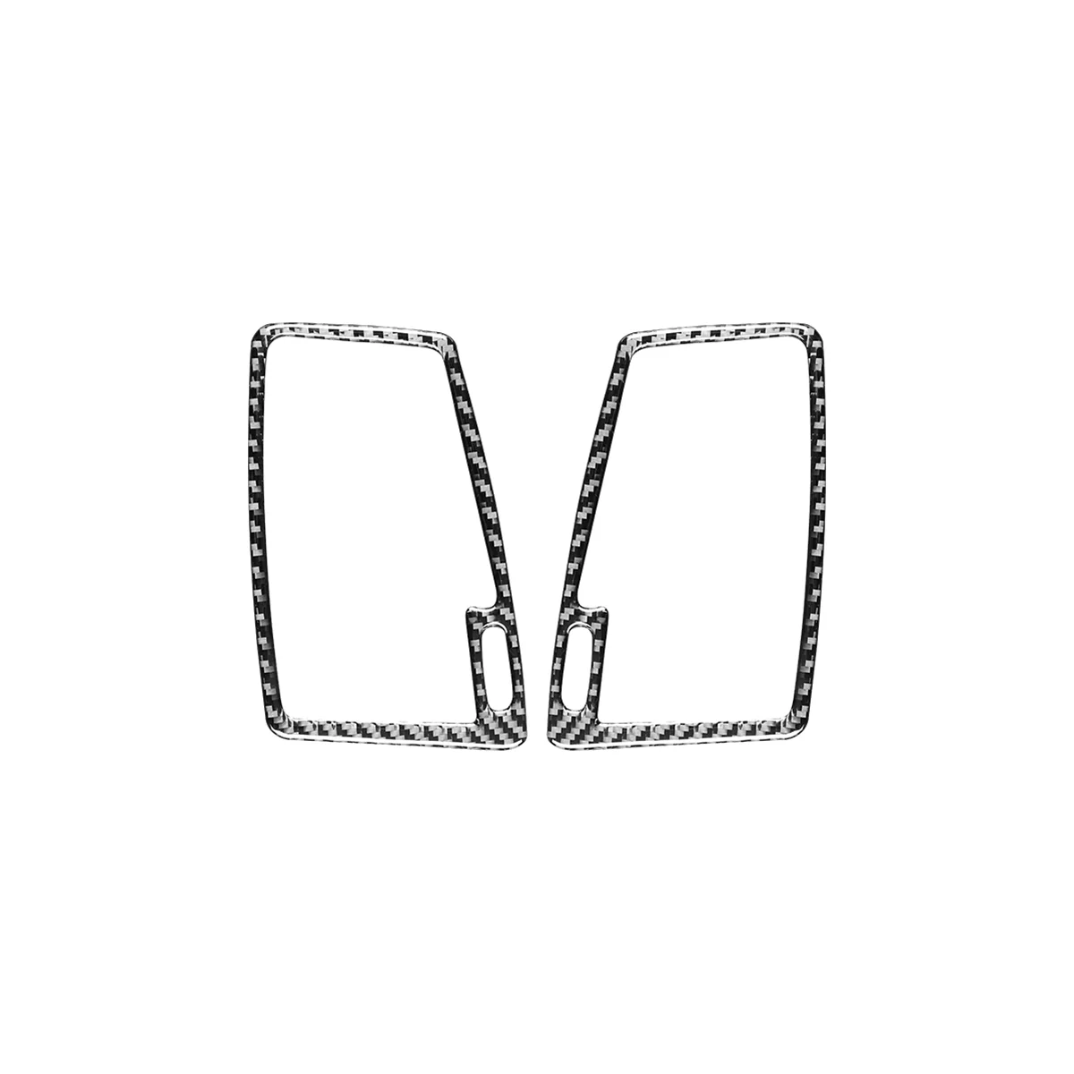 

Side Air Conditioning Vent Outlet Frame Cover Trim Decorative Sticker Carbon Fiber for Volvo XC90 2003-2014 Accessories