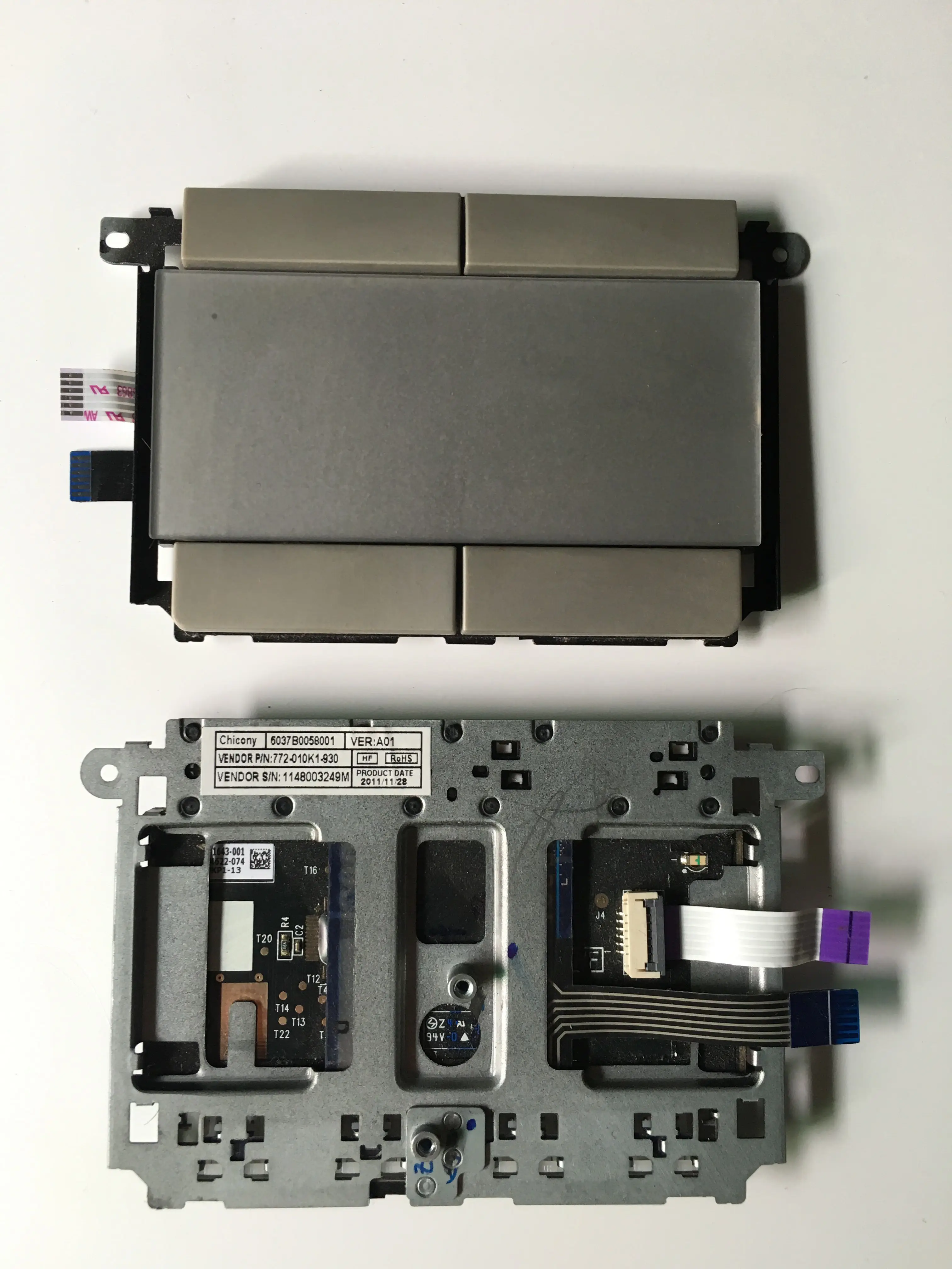

Кнопка мыши для ноутбука HP EliteBook 2560P 2570P Touc hp ad 686964-001