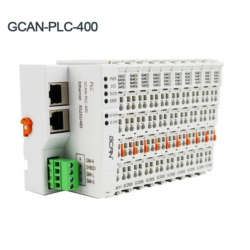 

PLC Industrial Control Board GCAN-PLC-400/510/511 DC24V 4ch/2ch PT100/PT1000 Input PLC Programmable Controller