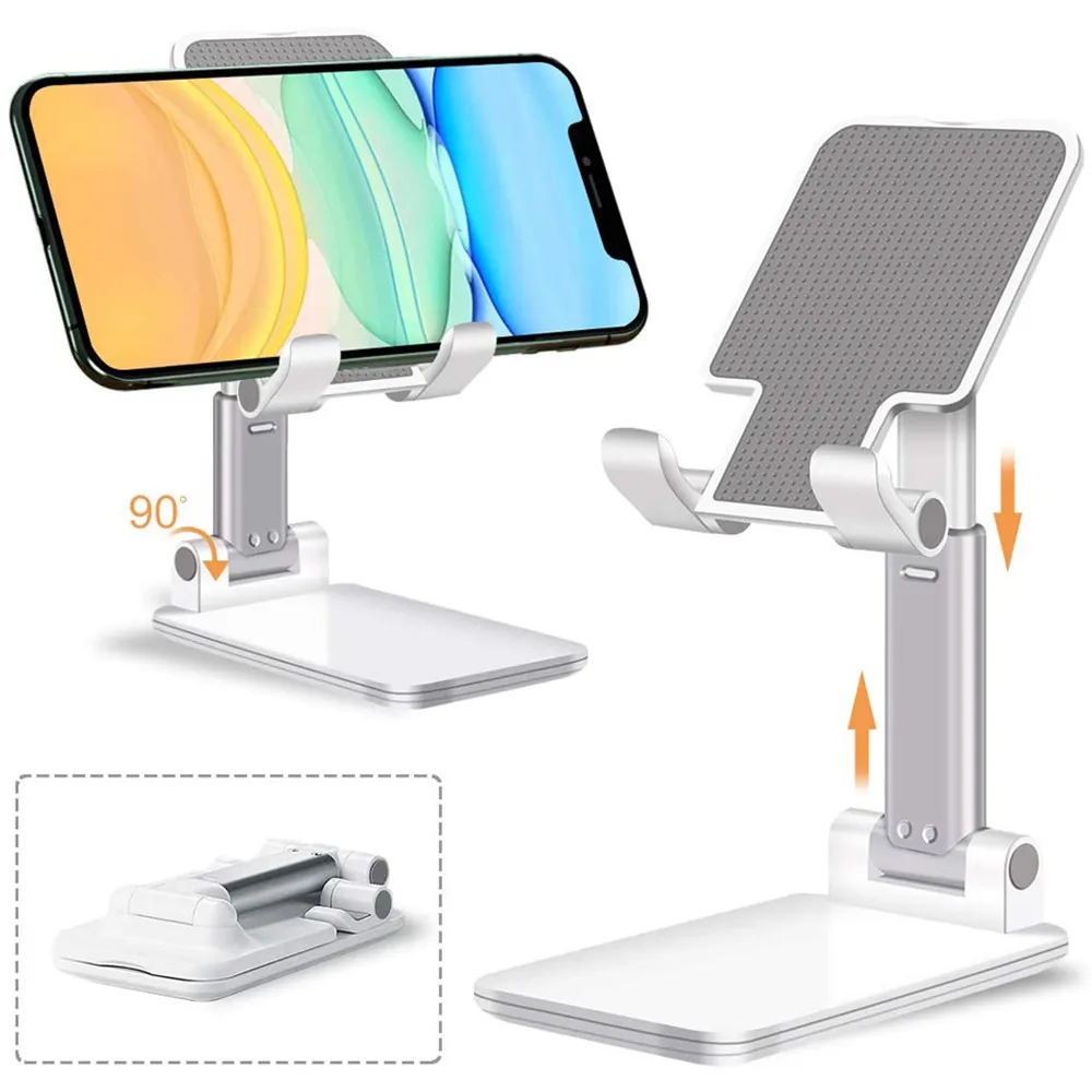 

Adjustable Tablet Holder Cell Phone Stand Foldable Extend Support Mobile Phone Holder for IPhone 13 12 11 Pro IPad Xiaomi Huawei