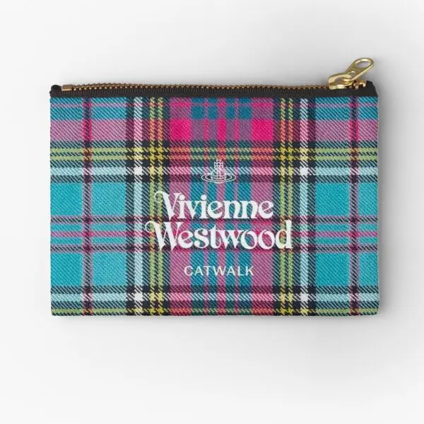 

Book Tartan Vivienne Catwalk Zipper Pouches Panties Storage Packaging Pocket Wallet Pure Men Cosmetic Coin Women Money Key