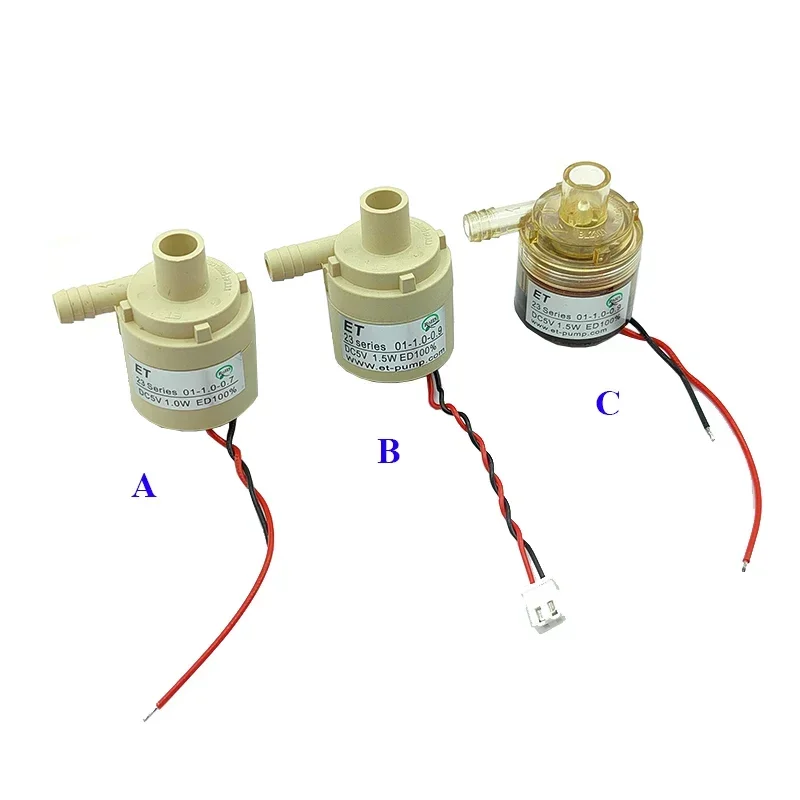 Миниатюрный Бесщеточный Водяной насос ET 23 series DC 5 в 6 погружной центробежный