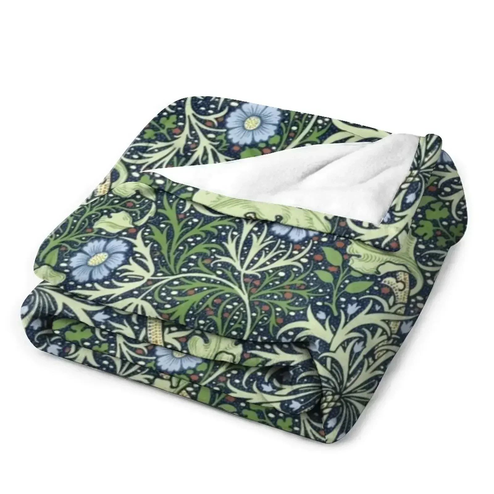 Одеяло Морские водоросли Джона Генри Дорога для Уильяма Морриса