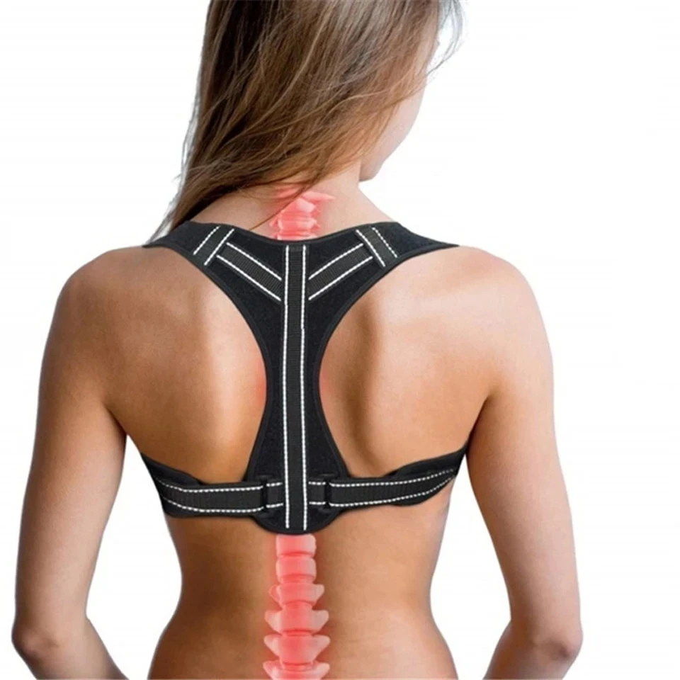 

Upper Back Posture Corrector Adjustable Clavicle Brace Correct Shoulder Posture Support Strap Clavicle Correction Belt Drop Ship