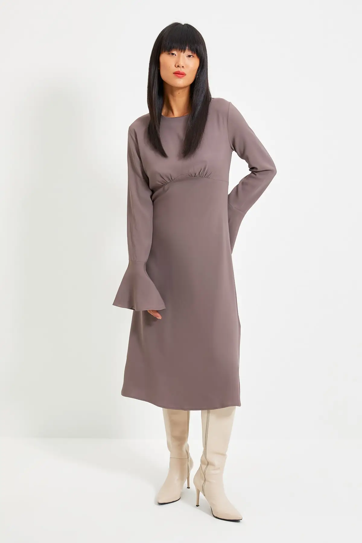 

Trendyol Flounces Dress TWOAW22EL0123