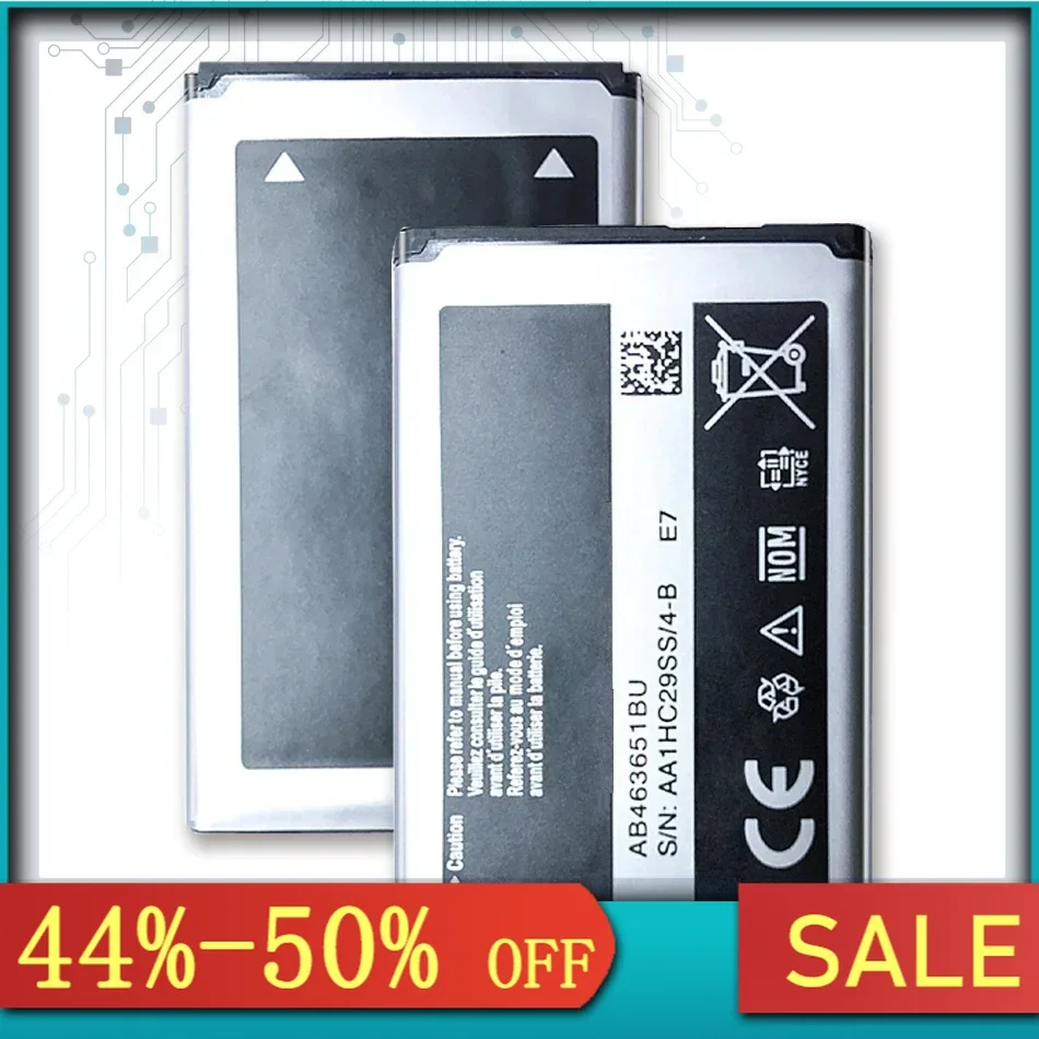 Аккумулятор AB 463651 BU для Samsung W559 S5620I S5630C S5560C C3370 C3200 C3518 J808 F339 S5296 C3322 GT-C3530 S5610