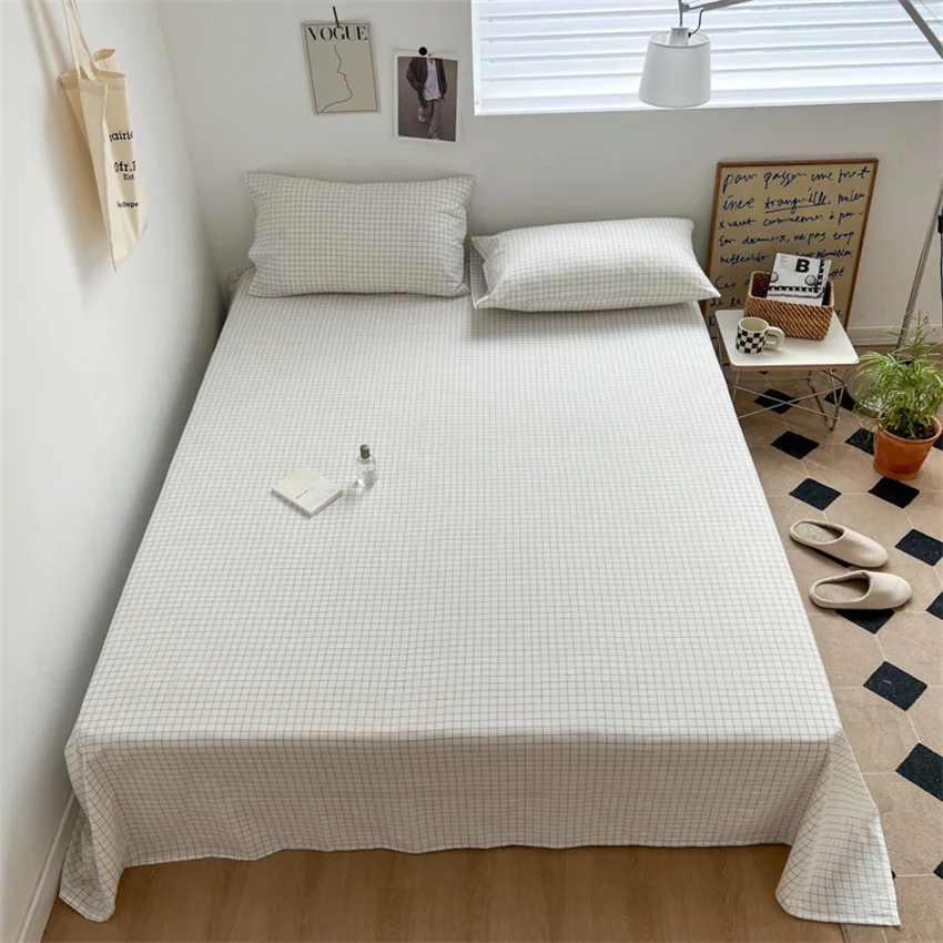 

DREAM KARIN Плоская простыня из хлопка, скандинавский узор