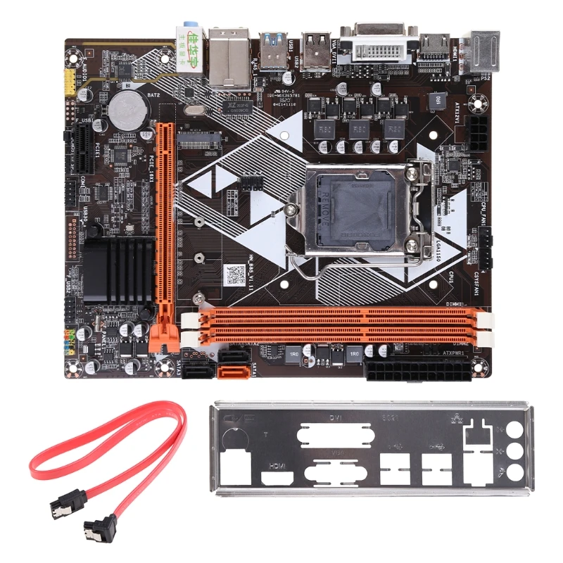 

B85-M2 LGA1150 M-ATX Motherboard Support Integrated Graphics Card VGA HDMI-compatible DVI SATA3 HDD M.2 NVME SSD DDR3