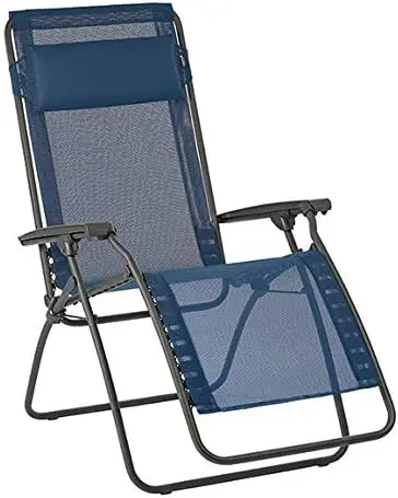 

Zero Gravity Recliner (Ocean Blue Batyline Canvas) Outdoor Folding Lounge Chair