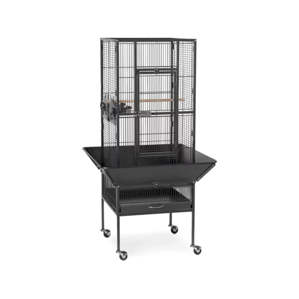 Prevue Pet Products Park Plaza Bird Cage, Black Hammertone