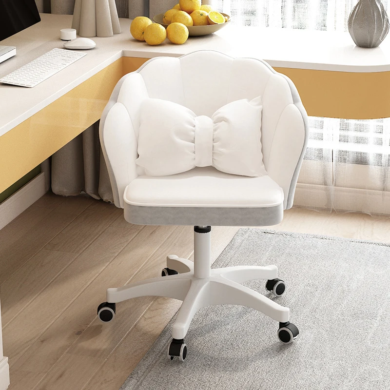 

Computer Chair Comfort Sedentary Study Desk Bedroom Swivel Makeup Home Sedentar Back Dorm Suitable For Any Scenario