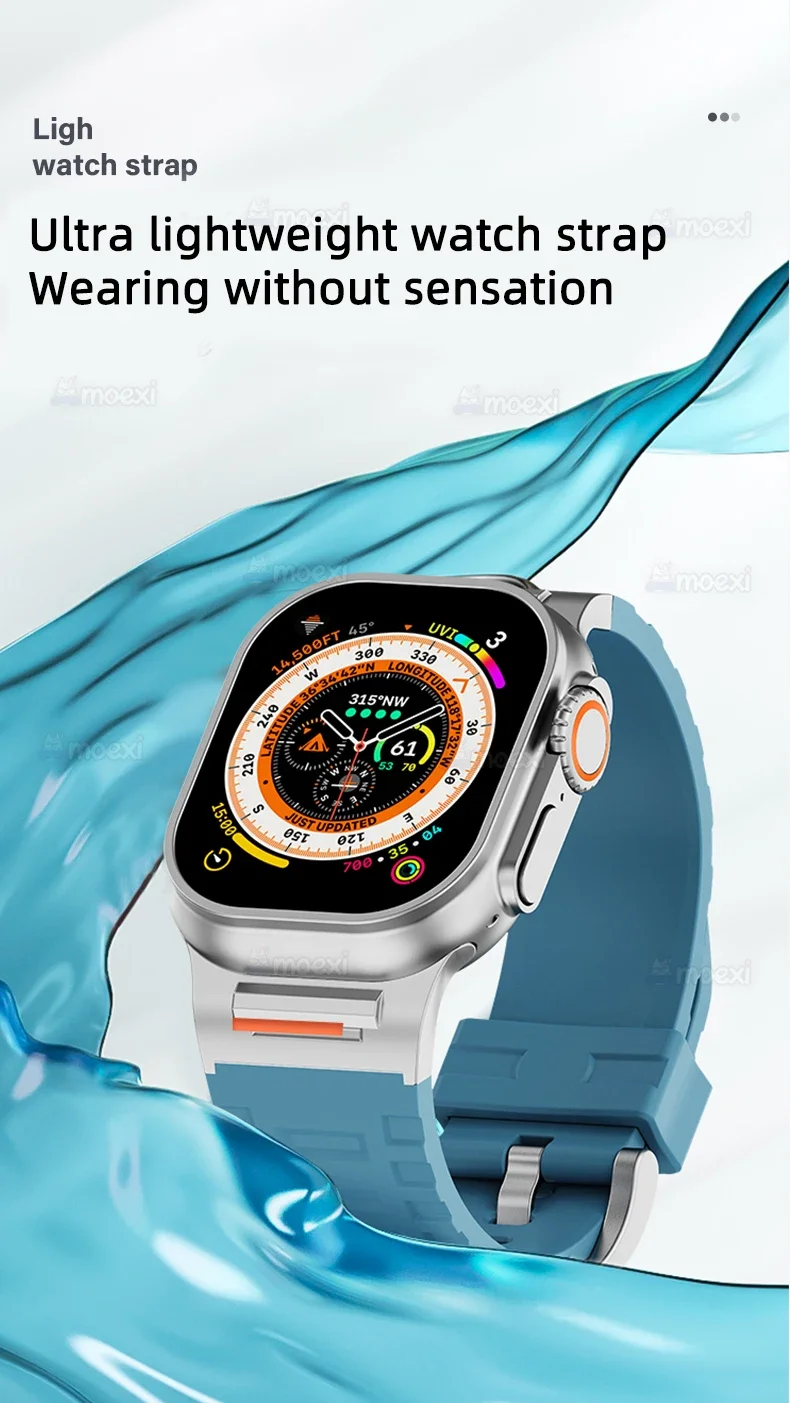 Для Z77 ULTRA BAND Z69 Z87 ZD8 Ultra Z78 Z76 G9 Z98 4G Z81 DT7 Z90 Z86 PRO MAX Hello3+ Браслет для умных часов
