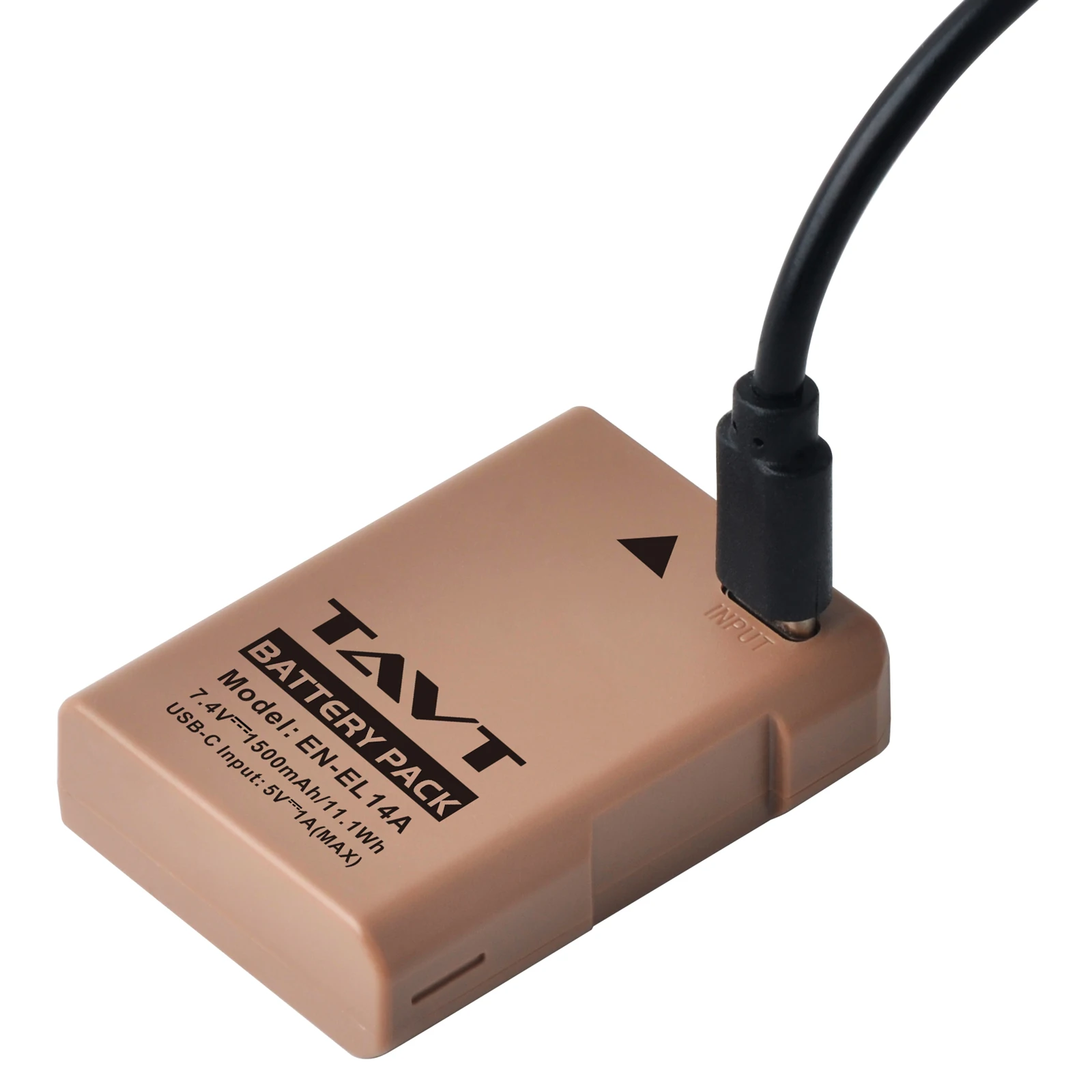 Фото Аккумулятор EN-EL14 USB Type-C EN-EL14a EN EL14 емкостью 1500 мАч для Nikon D5500 D5600 D3400 P700 D5100 D5200 D5300 D3100 D3200 D3300 №5