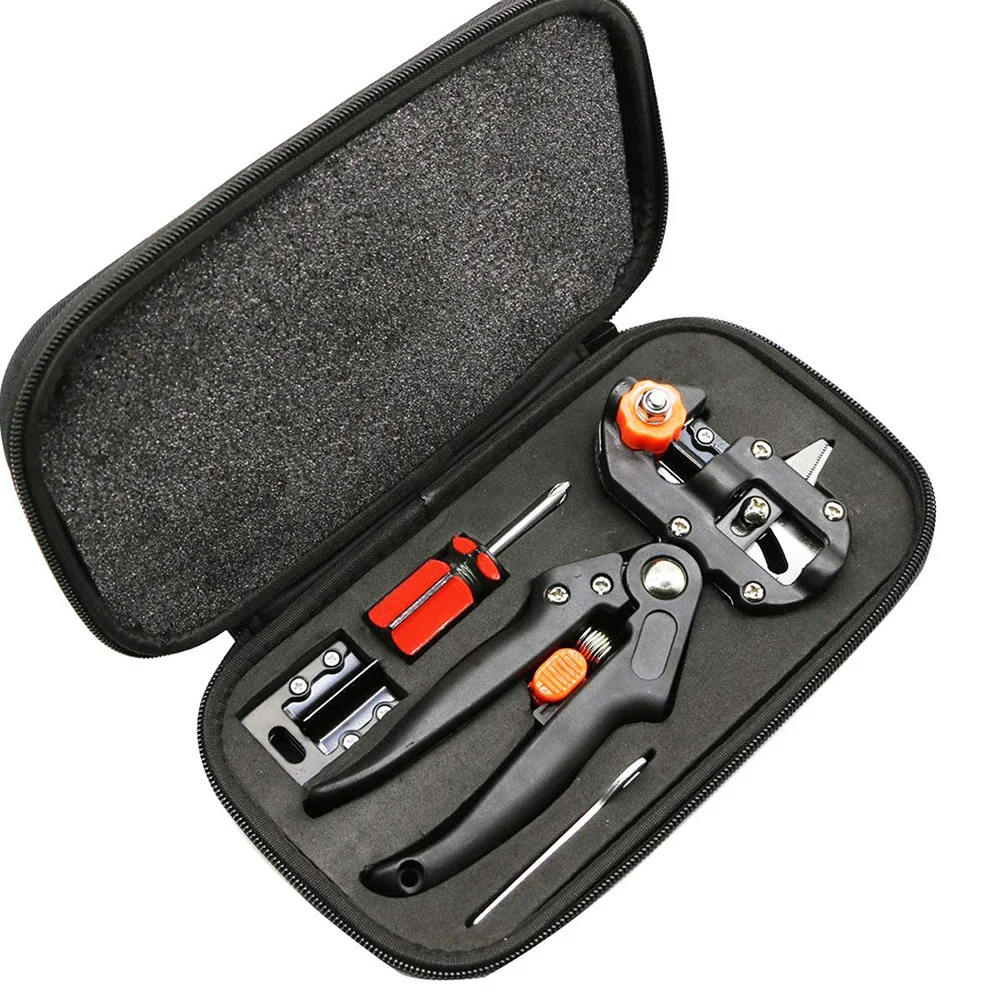 

MUFANJIATijeras de injerto para vacuna de árboles frutales, cortador de brotes multifunción, herramientas de jardinería