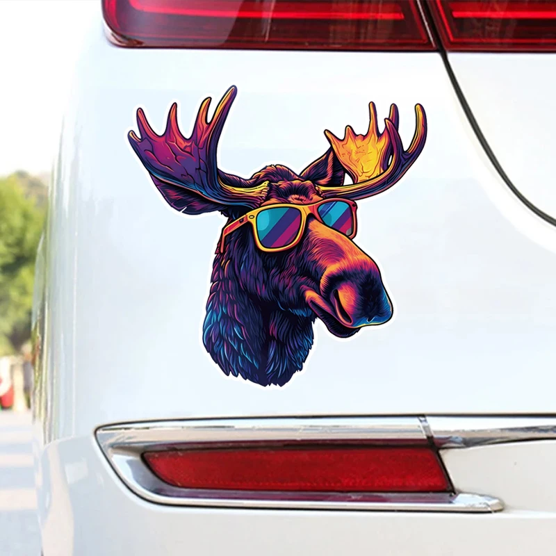 Супер Крутая Водонепроницаемая Наклейка С Оленем Для Автомобиля Мотоцикла