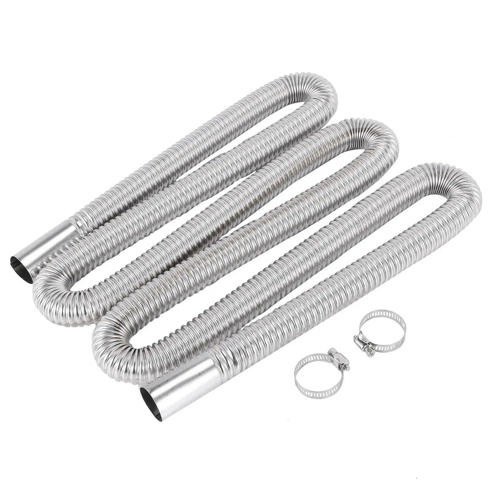 

200cm Car Air Parking Heater Exhaust Pipe with 2 Fuel Tank Exhaust Pipe Hose Tube for crude