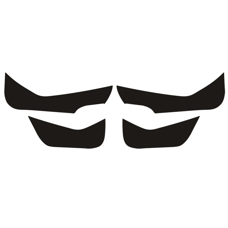 

Car Styling Side Door Inner Decal Anti-Kick Protective Carbon Fiber Flim Stickers for Hyundai Santa Fe 2013-2018 Ix45