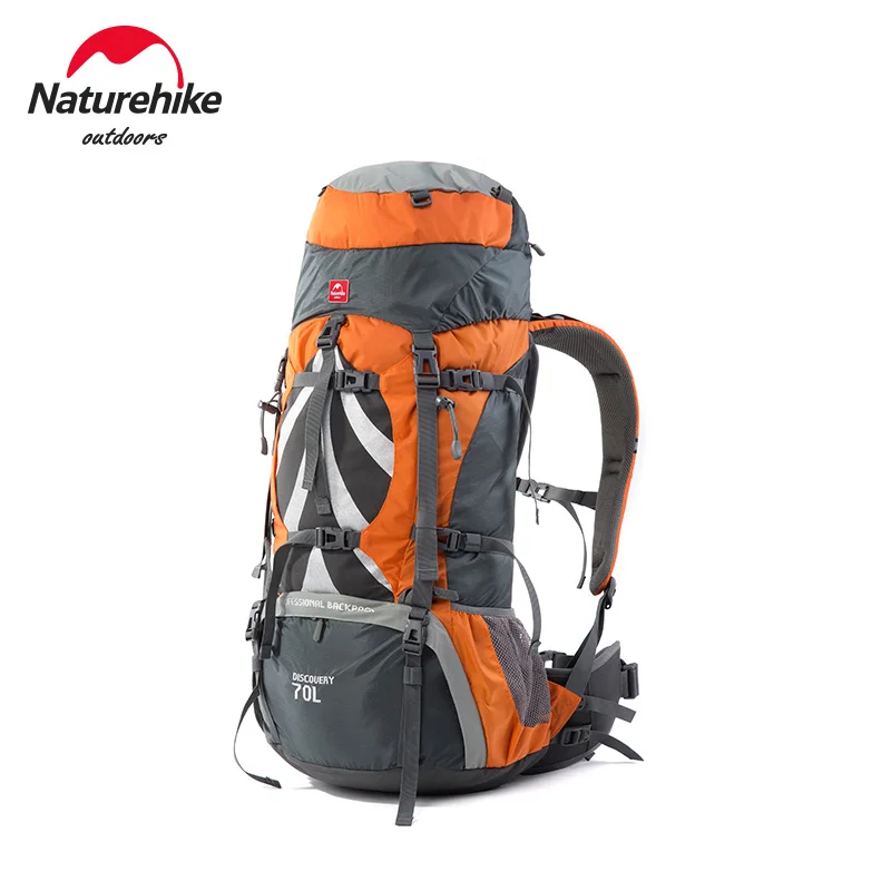 

Naturehike Outdoor Mountaineering climbing professional Backpack Large Capacity 70+5L Climbing Bag Hiking Backpacks