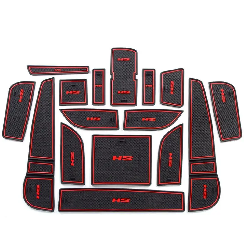 

Door Groove Mat Car Gate Slot Pad Cup Armrest Storage Anti-Slip Mat For MG HS