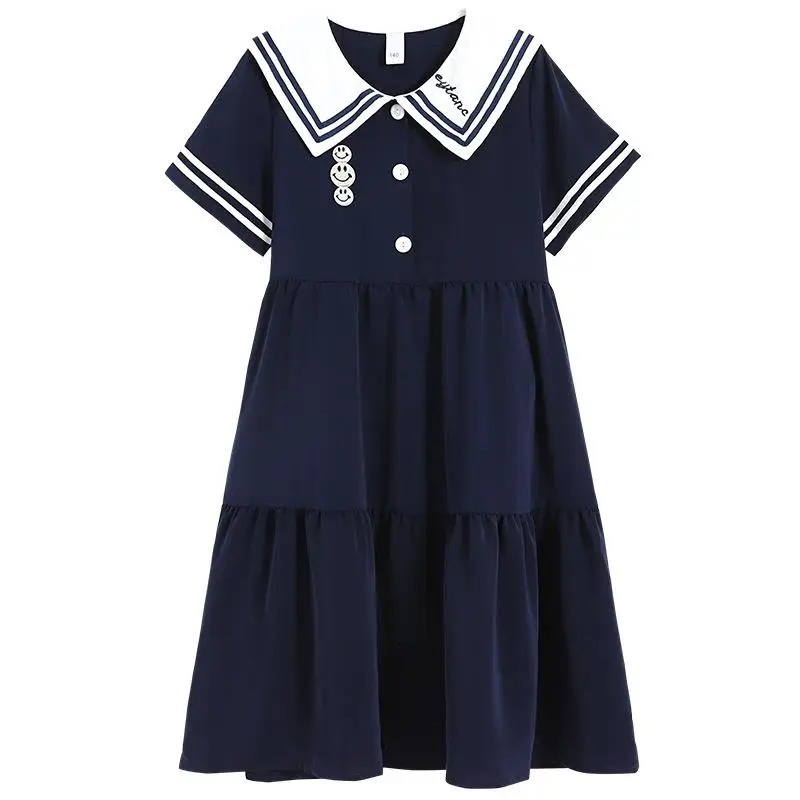 

2023 Fashion Spring Autumn Children Girl Princess A-Line Dress Striped Pattern Long Sleeves Party Dress for Kid Girls 5-16 Year