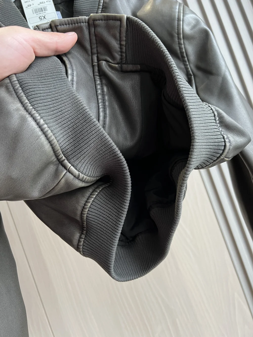 Короткие кожаные накладки для женщин 2024 traf Новый Евро-американский стиль