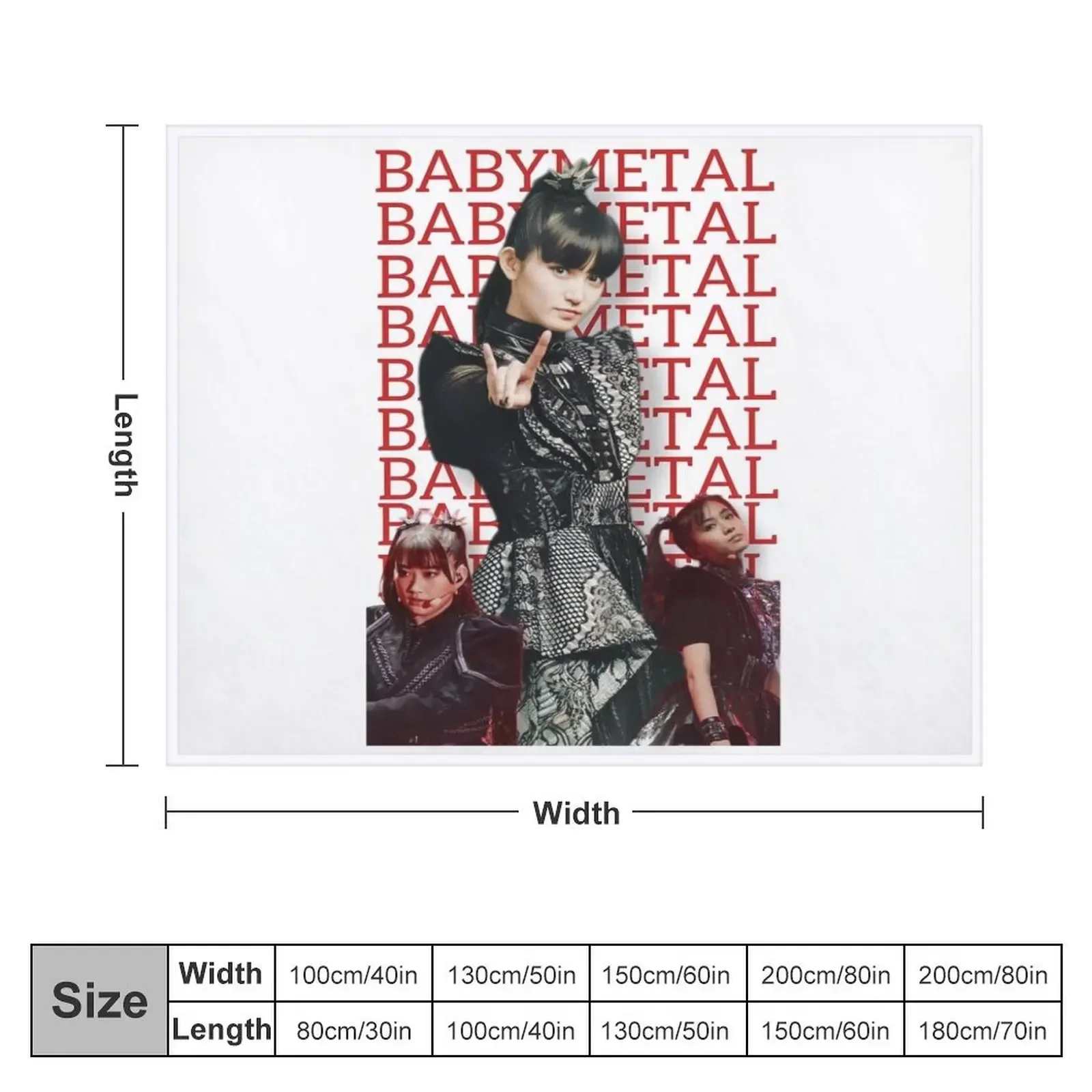 Одеяло Babymetal New Formation рождественские подарки мягкие кровати для зимы одеяла