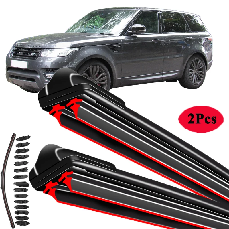 

Для Range Rover Sport L320 L494 SUV 2005 2008 2013 2015 2017 2018 2019 2020 2021 2022 Автомобильные щетки двойной резиновый стеклоочиститель