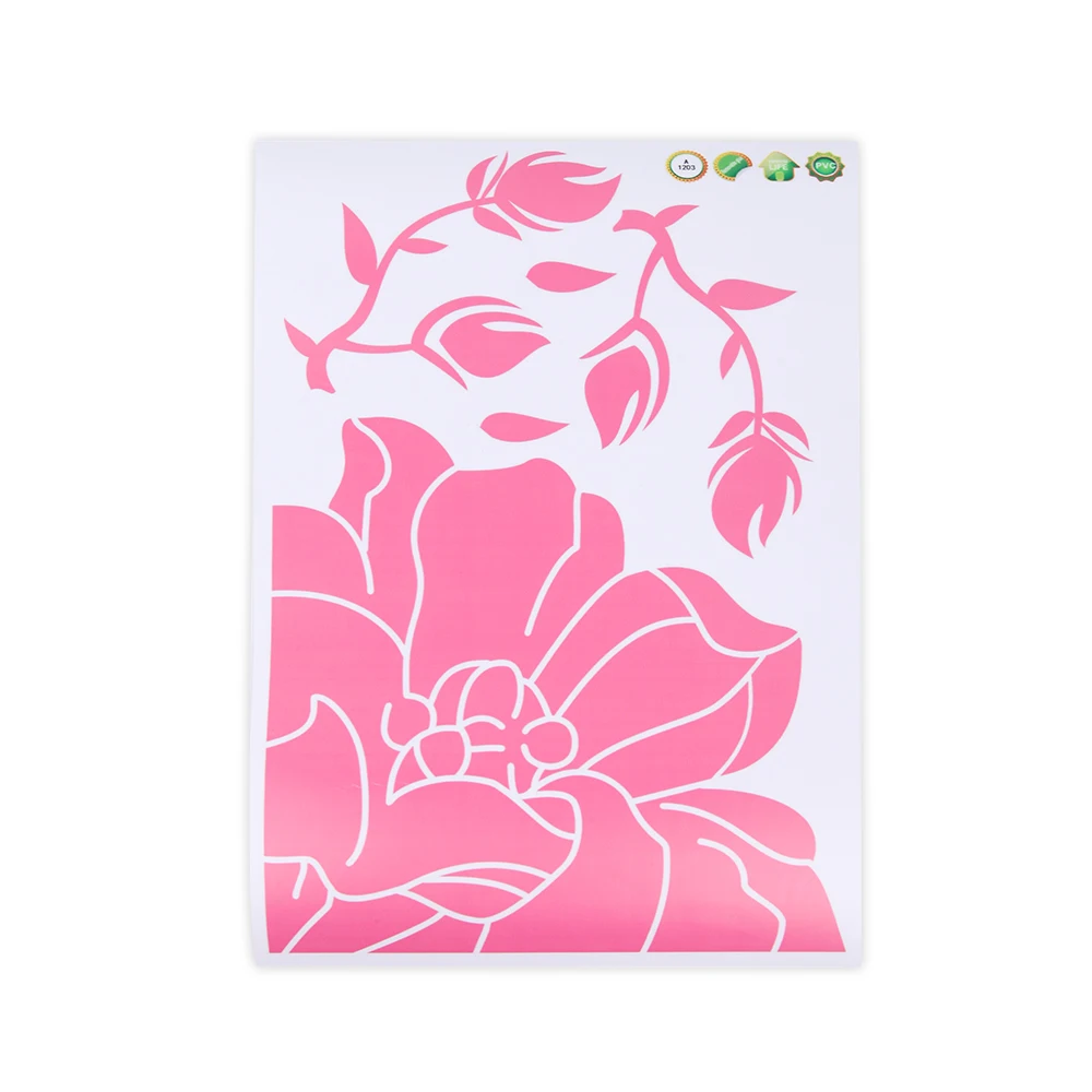 Высокое качество цветок магнолии наклейка на Холодильник Дверь Крышка