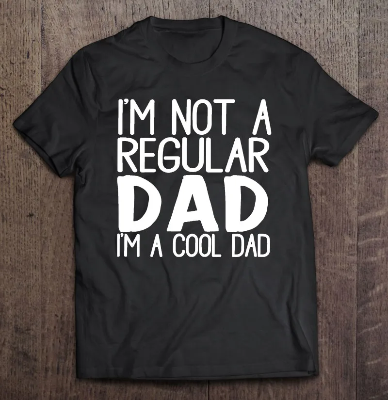 

Футболка Not A Regular Dad Great, Мужская хлопковая футболка, Мужская футболка, Мужская футболка, Спортивная футболка оверсайз, футболка с аниме