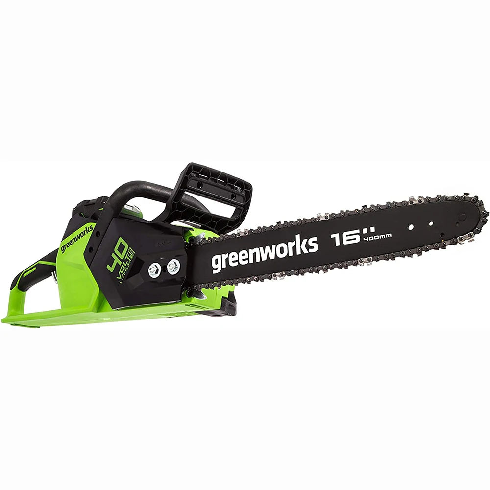 

GD40CS18 40V Chainsaw 16 Inch Brushless Motor 20m/s Rechargeable Cordless Gmarks Chain Saw Equal 40cc Gas, No Battery