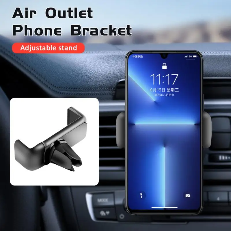 

Car Mobile Phone Holders Car Navigation Fixed Bracket Air Outlet Universal Phone Bracket Adjustable Holder Mobile Phone Stands