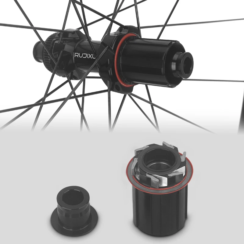 RUJIXU 6-лопастной клинчер для шоссейного велосипеда/Бескамерный дисковый тормоз