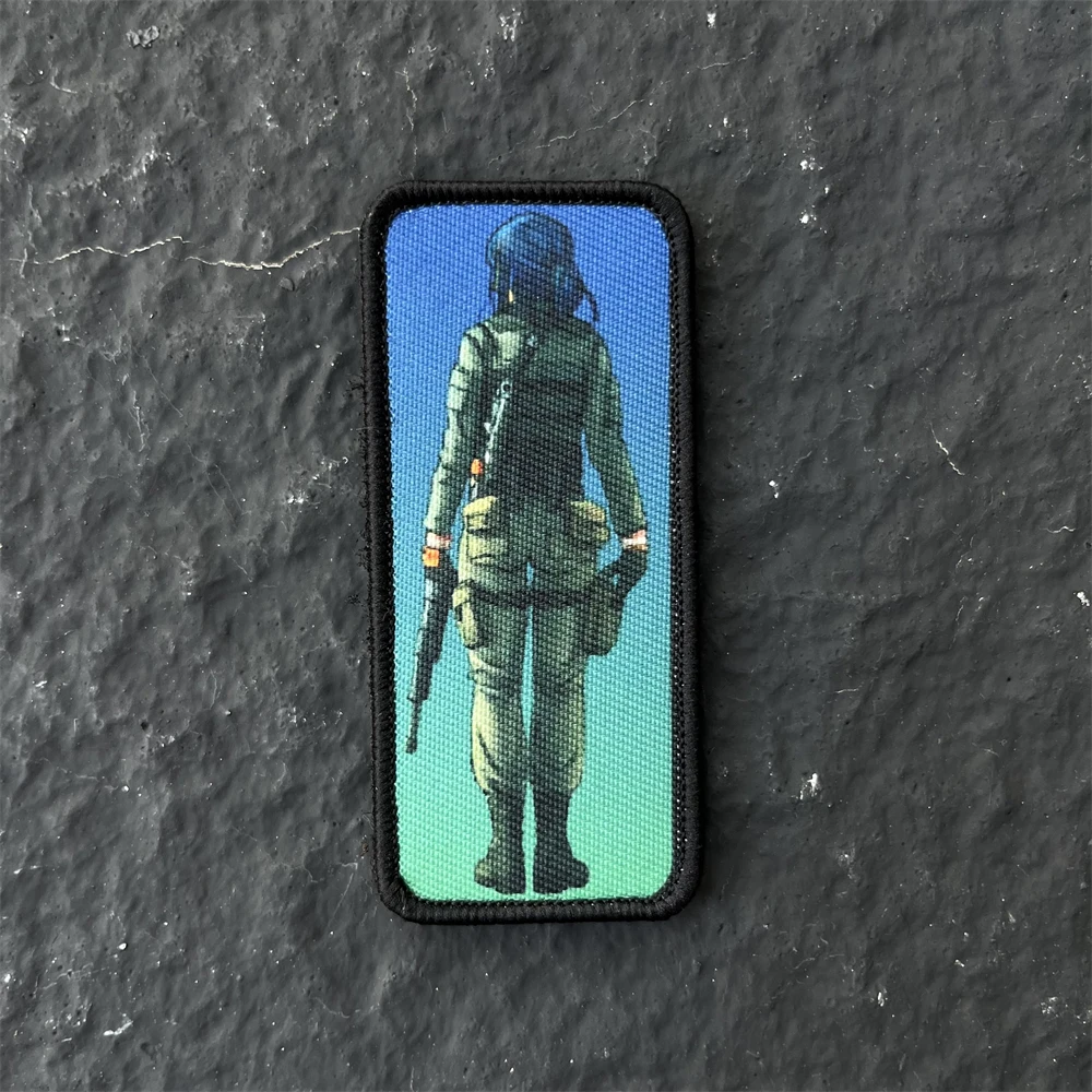 Декоративная наклейка с принтом