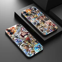 one piece anime phone case for funda iphone 13 12 11 pro max mini x xr xs max 6 6s 7 8 plus silicone cover etui coque celular