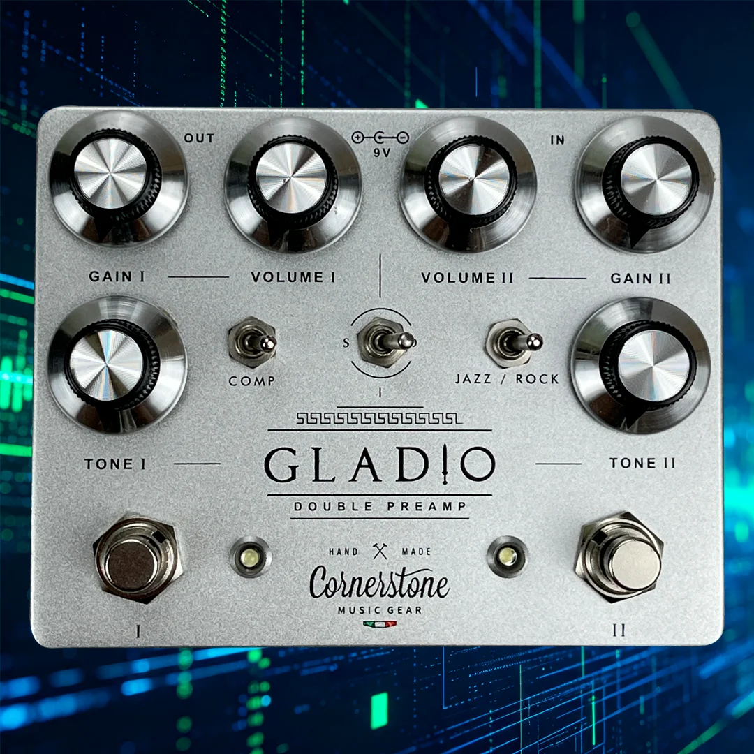 Фото Гитарная педаль Big Man Bluesprint Gladio Distortion Overdrive с функцией True Bypass №3
