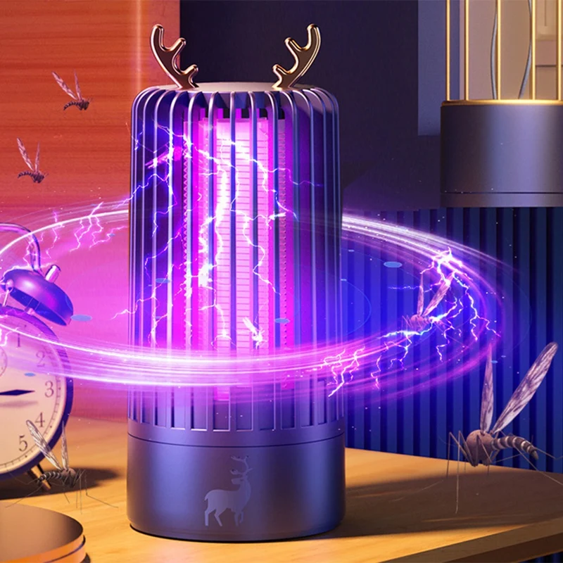 Внутренняя ловушка для насекомых со светом лампы от комаров с освещением