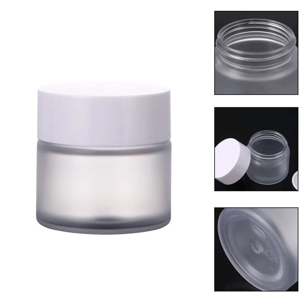 

3Pcs Plastic Cream Storage Boxes Separate Jars Lip Eye Mask Dispensing Cases
