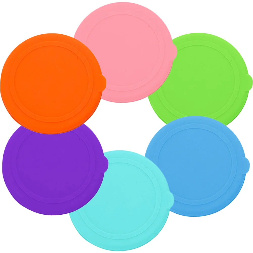

Lids Cups Dish Dipping Sauce Lid Can Bowls Condimentcontainers Silicone Covers Dressing Cover Soy Small Replacement Portion Cup