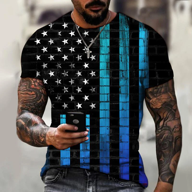 

Футболка мужская с круглым вырезом, модная уличная одежда в стиле хип-хоп, Харадзюку, спортивный Свободный Топ оверсайз с коротким рукавом, с 3D принтом