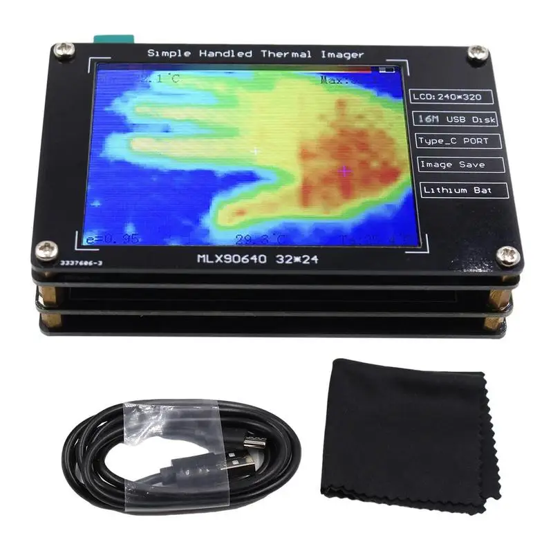 

Thermal Imaging Camera Infra Red Thermal Imager With LCD Display Portable Handheld Inspection Tool With Pointer -103F572F