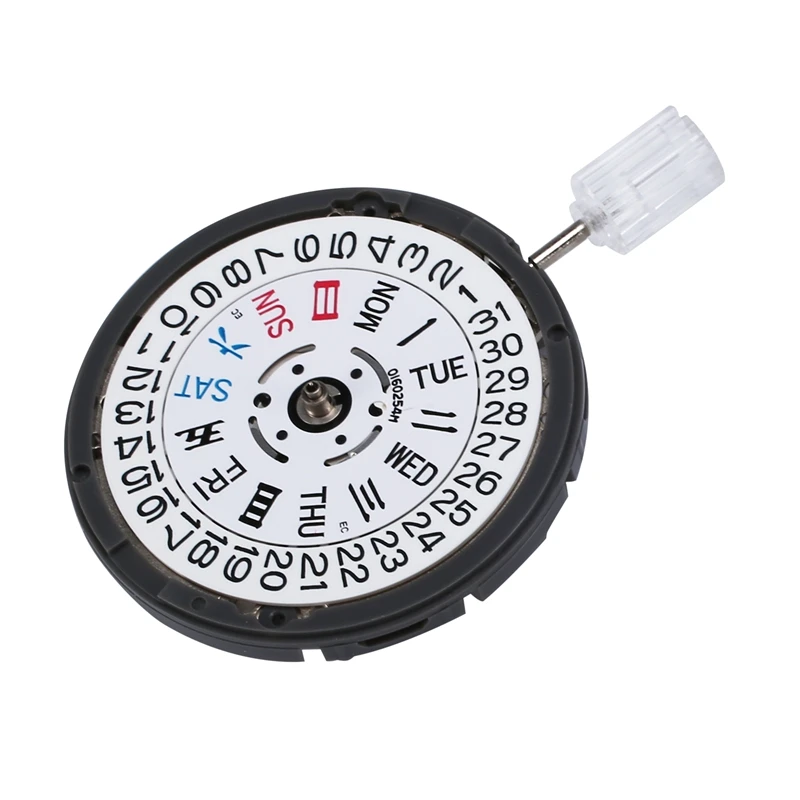 NH36/NH36A автоматический механический механизм с 24 камнями белая заводная головка