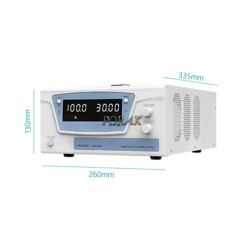 Высокомощный KPS-10030D 100 в 30A полный Мощный промышленный класс светодиодный мотор